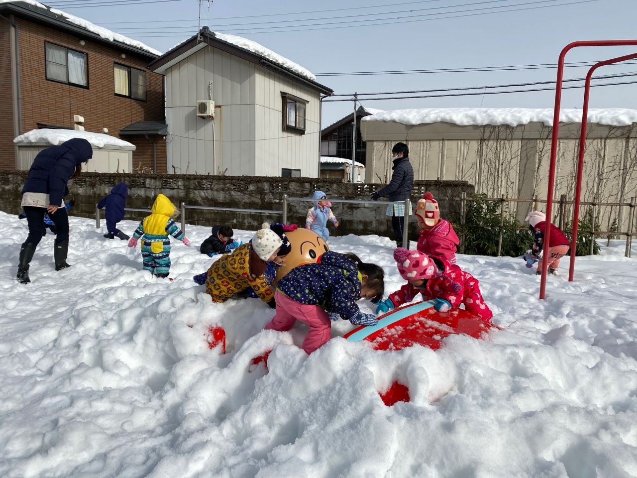 雪遊び日和