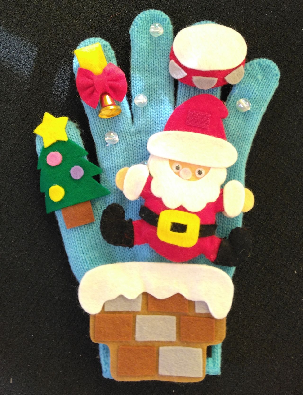クリスマス手袋シアター作ってみませんか？
